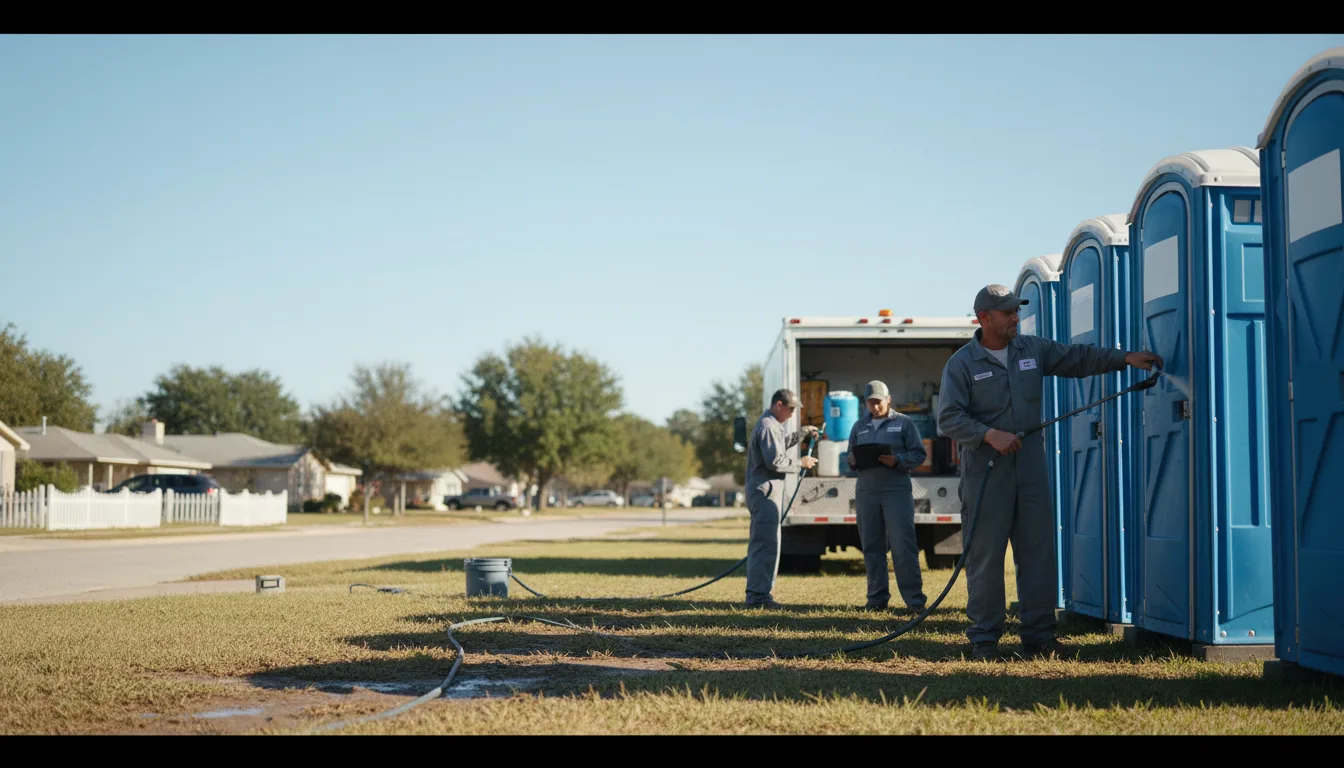 Long-Term Portable Toilet Rental in Hagan, GA near me